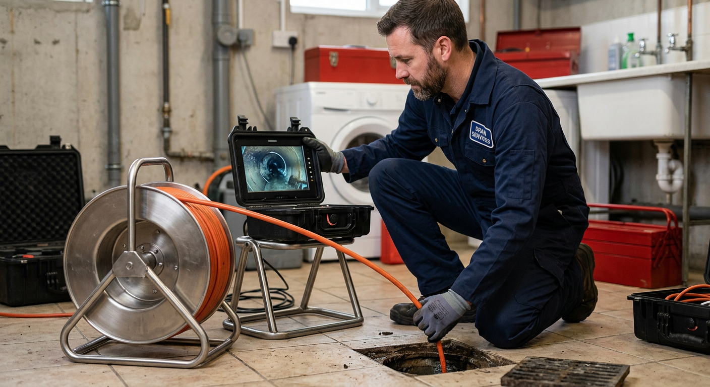 Inspection caméra endoscopique de canalisation à Levallois-Perret